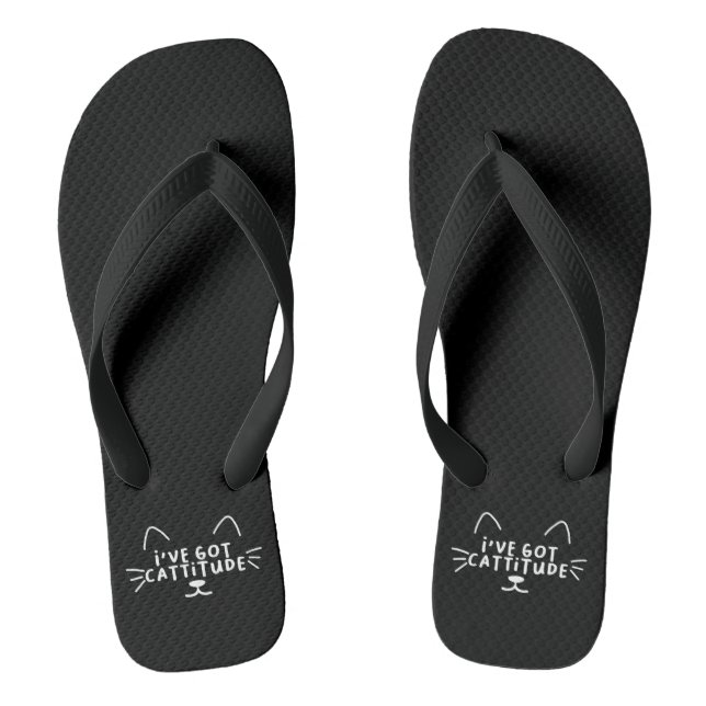 J'ai des tongs à attitude (Semelle)