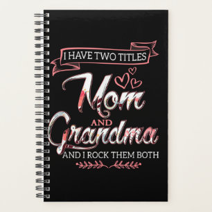J'ai deux titres Maman, cadeau de la fête des mère