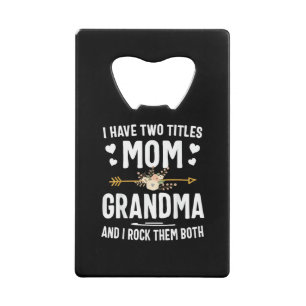 J'ai deux titres Maman et Grand-mère