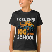 🎉 J'ai écrasé 100 Jours de T-shirt scolaire - Fun
