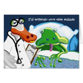 J'ai entendu vous etes malade