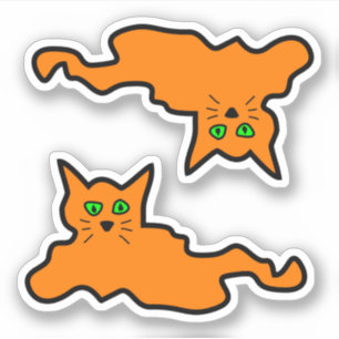 J'Ai Essayé Des Stickers De Vinyle De Chat
