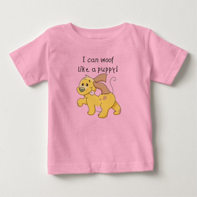 J'ai eu des maux de T-shirts et cadeaux chiots (Devant)