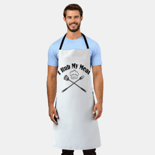 J'ai frotté mon tablier de viande