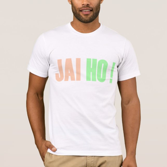 JAI HO ! T-shirt vintage (Devant)