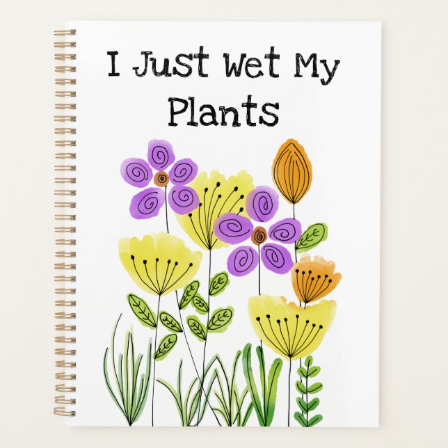 J'Ai Juste Mangé Mes Plantes - Jardin Fleur (Devant)