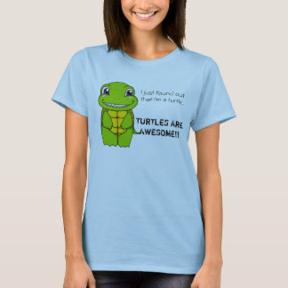 J'ai juste trouvé que je suis une tortue… T-shirt