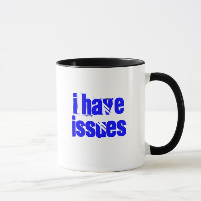 J'ai la tasse de café de questions (Droite)