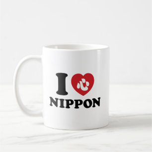 J'AI LE COEUR [AMOUR] NIPPON CAFÉ MUG