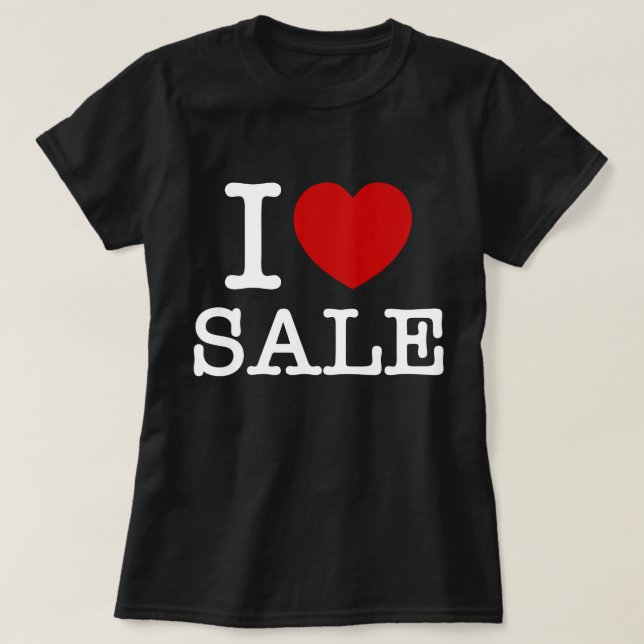 J'AI LE COEUR [AMOUR] VENTE T-shirt (Design devant)