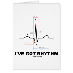 J'ai le rythme (ECG - le battement de coeur d'ECG)