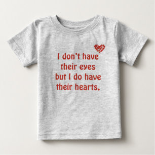 J'ai leurs yeux - T-shirt d'adoption