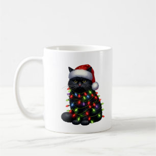 "J'ai miaulé ce que j'ai miaulé" Mug Chat Noir Sas