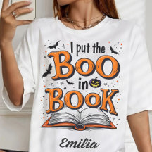 J'ai mis le livre dans le livre T-shirt Halloween 