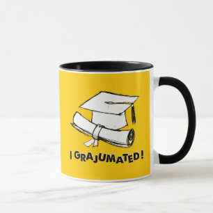 J'ai obtenu un diplôme amusant Mug