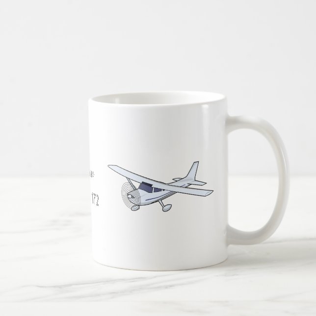J'ai piloté la tasse de Cessna 172 (Droite)