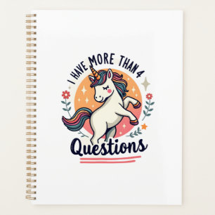 J'ai plus de 4 questions vintage licorne rétro
