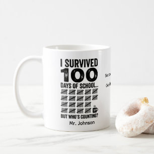 J'ai Survécu 100 Jours Mug