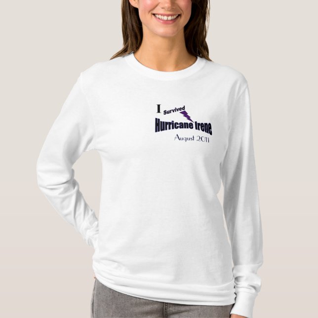 J'ai survécu à la chemise de sweat - shirt à (Devant)