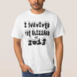 J'ai survécu à la tempête de neige du T-shirt 2