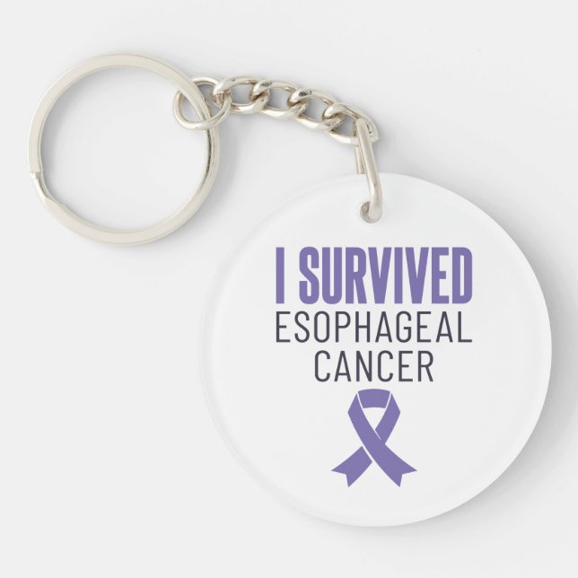 J'ai survécu à l'oesophage Cancer Guerrier Surviva (Devant)
