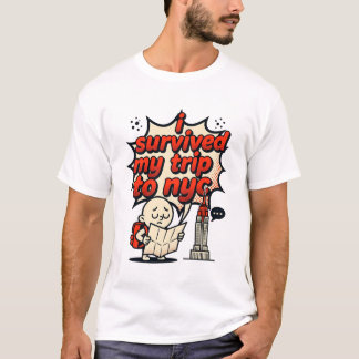 J'ai survécu à mon voyage à nyc t-shirt