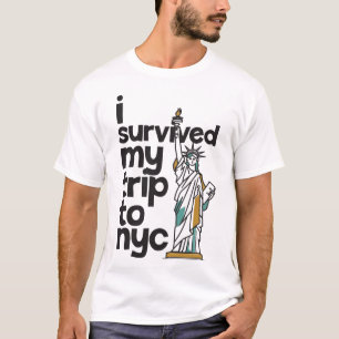 J'ai survécu à mon voyage à nyc t-shirt