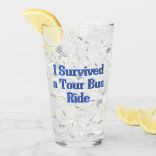 J'ai survécu à un Tour Bus Ride verre tumbler