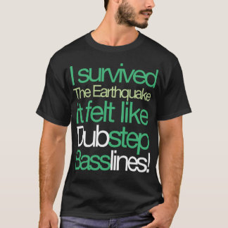 J'ai survécu au Séisme - T-shirt Basslines