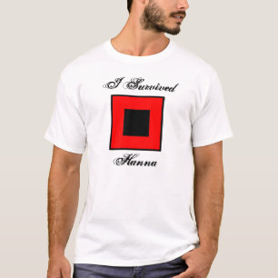 J'ai survécu au T-shirt de Hanna - avant et dos