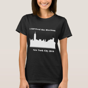 J'ai survécu au T-shirt de panne d'électricité 