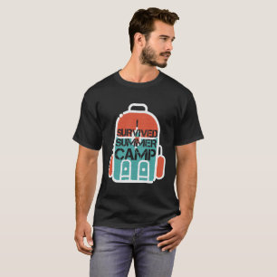 J'ai survécu au T-shirt de survie de colonie de
