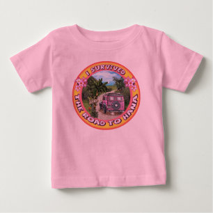 J'ai survécu au T-shirt Road to Hana