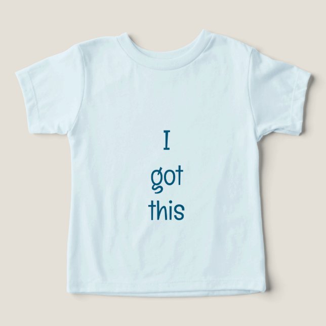 J'ai...T-shirt garçon Toddler (Design Recto)