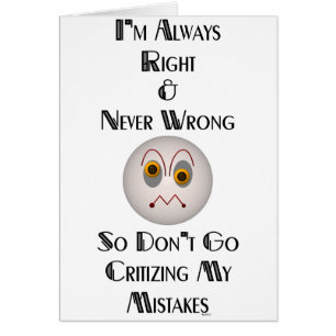 J'ai toujours raison