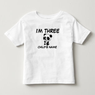 J'AI TROIS (3 ANS) T-shirts personnalisés