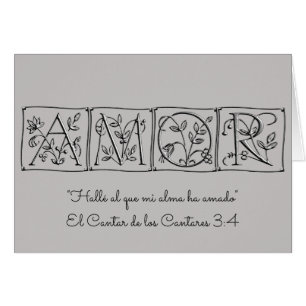 J'ai trouvé celui mon âme Loves~Scripture~Spanish