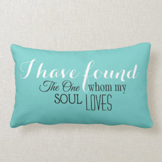 J'ai trouvé celui mon coussin de Lumbar d'amours