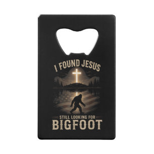 J'ai trouvé Jésus qui regarde toujours Bigfoot ave