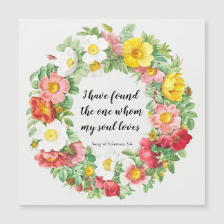 J'ai trouvé la chanson de Solomon Magnet Card