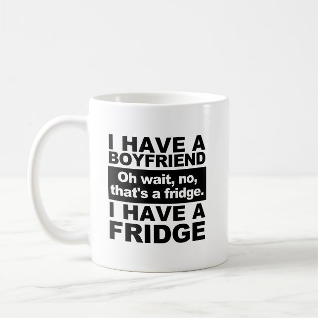 J'ai un frigo drôle de Mug (Gauche)