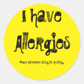 J'Ai Un Sticker Allergique
