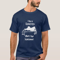 J'ai un T-shirt pour hommes Samoyed