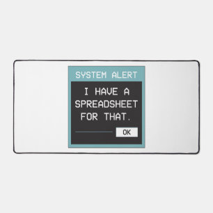 J'ai un tableur pour ça Drôle de bureau