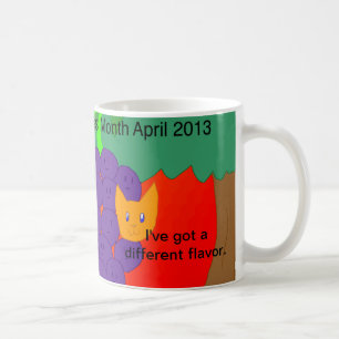J'ai une tasse différente de saveur