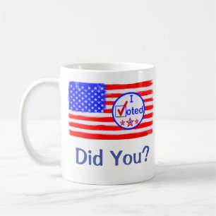 "J'Ai Voté, N'Est-Ce Pas ?" Voter Droits Mug