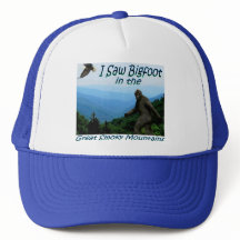 J'ai vu Bigfoot - casquette de Great Smoky