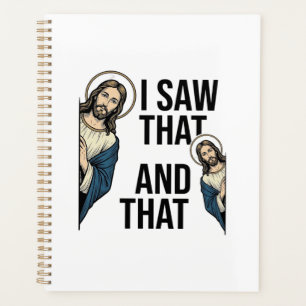 J'ai vu ce Jésus drôle qui regarde discrètement De