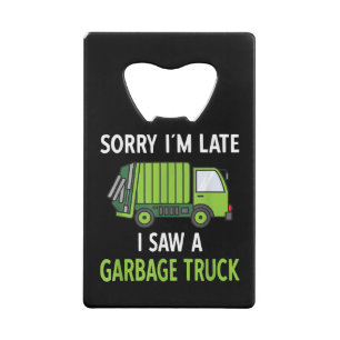 J'ai vu des ordures de camion costume de recyclage