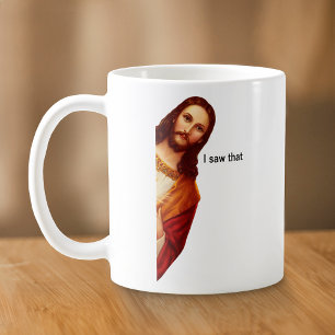 J'Ai Vu Que Jésus Mug Double Côté